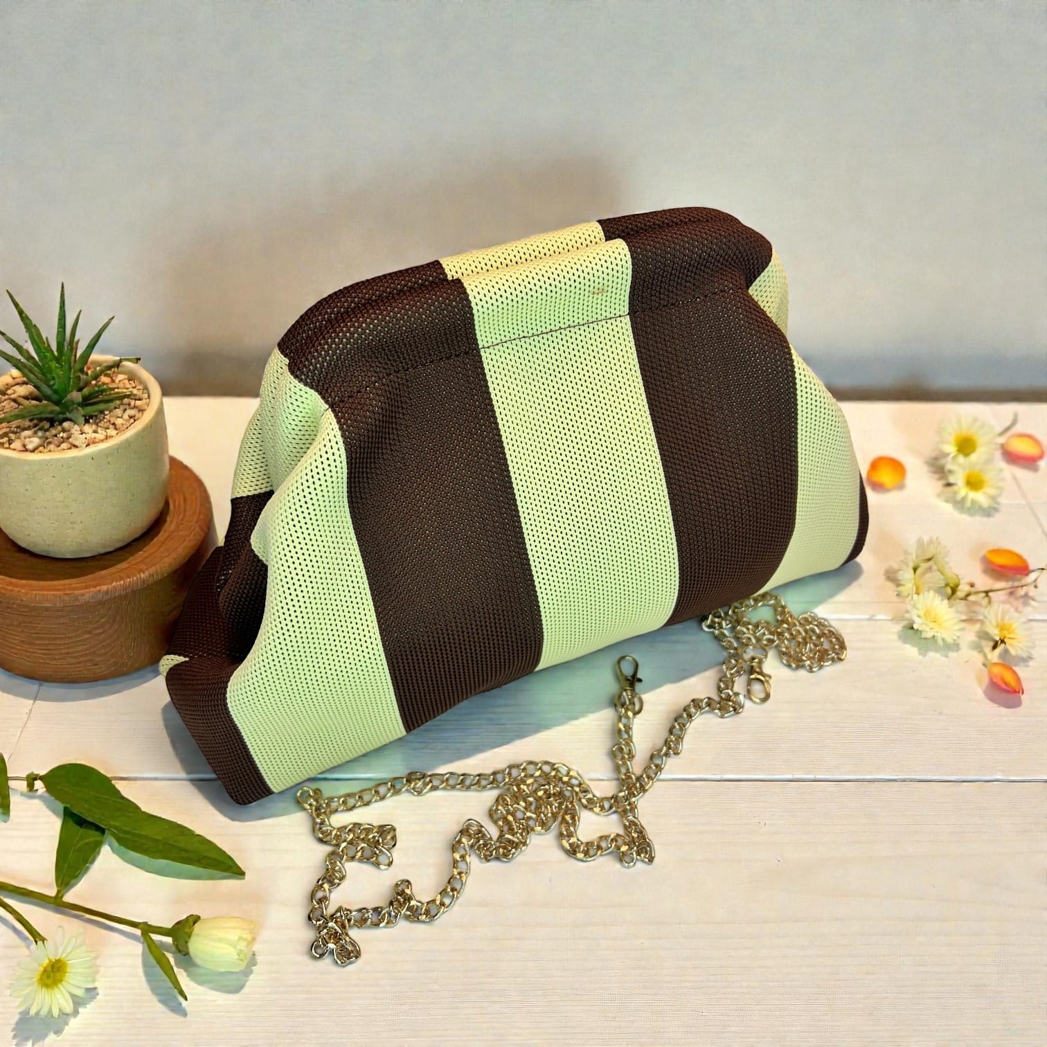 Clutch Limon & Marron